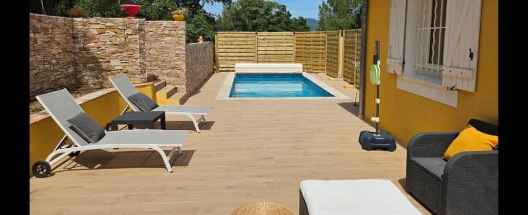 Magnifique Villa Avec Piscine, Sauna Et Hammam La Crau Ngoại thất bức ảnh